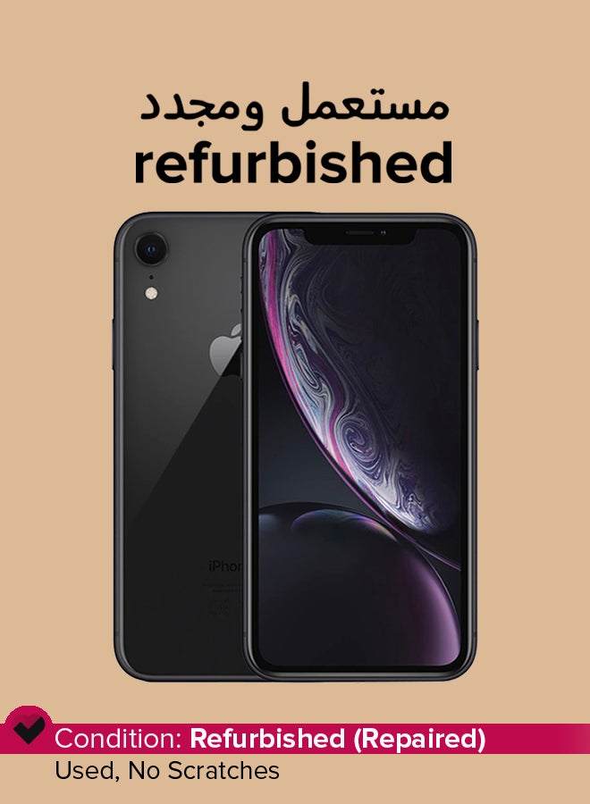 Apple Refurbished - iPhone XR 128GB Black ROM 4G With Facetime - International Version - Image 1