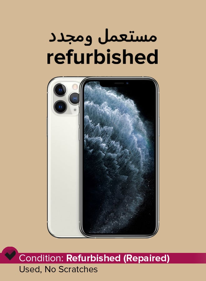 Apple Refurbished - iPhone 11 Pro With Facetime Silver 256GB 4G LTE - Image 1