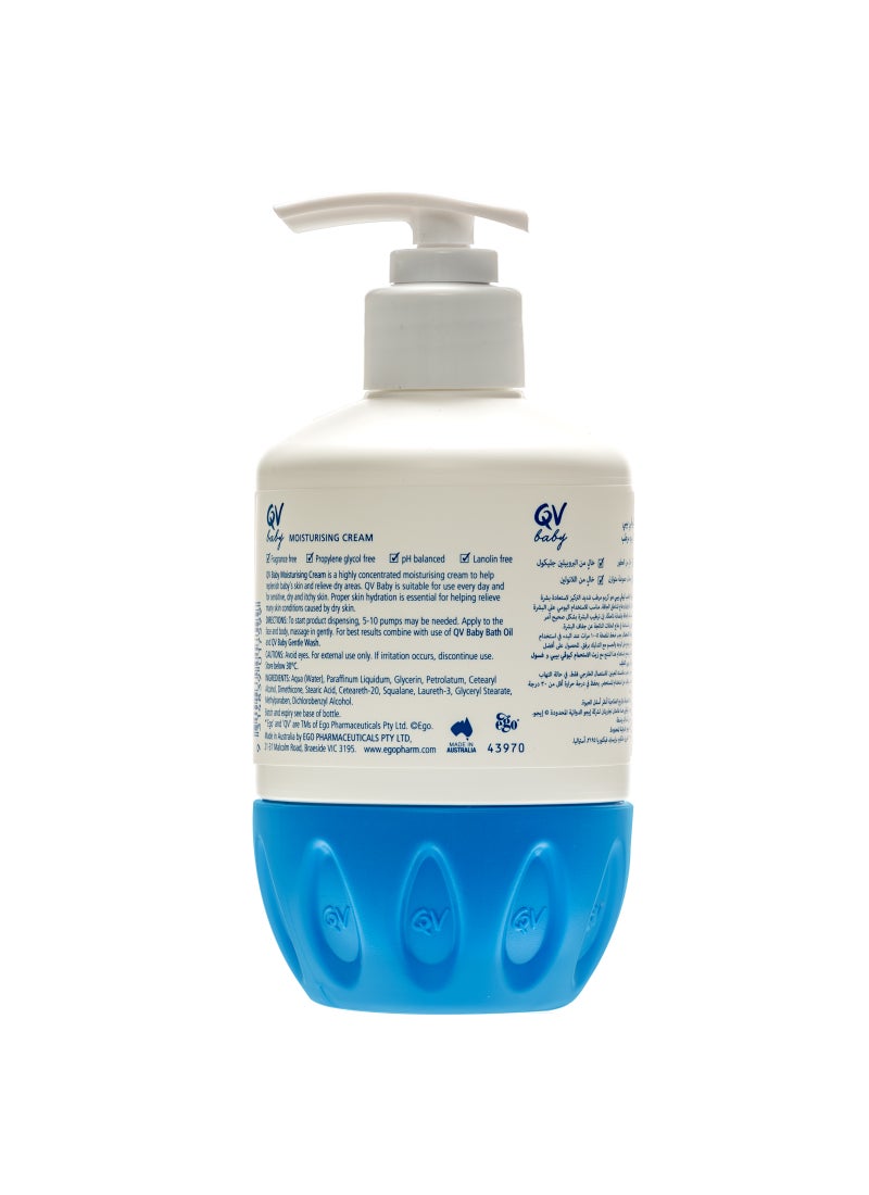 QV - Baby Moisturising Cream Pump Gentle Hydrating Formula For Delicate Skin - Image 1