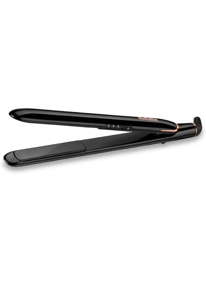 babyliss Smooth Finish 230 Hair Straightener | Titanium Ceramic Plates For Efficient Straightening | Adjustable Temperature Settings For Versatile Styling | Salon-quality Results At Home | ST250SDE