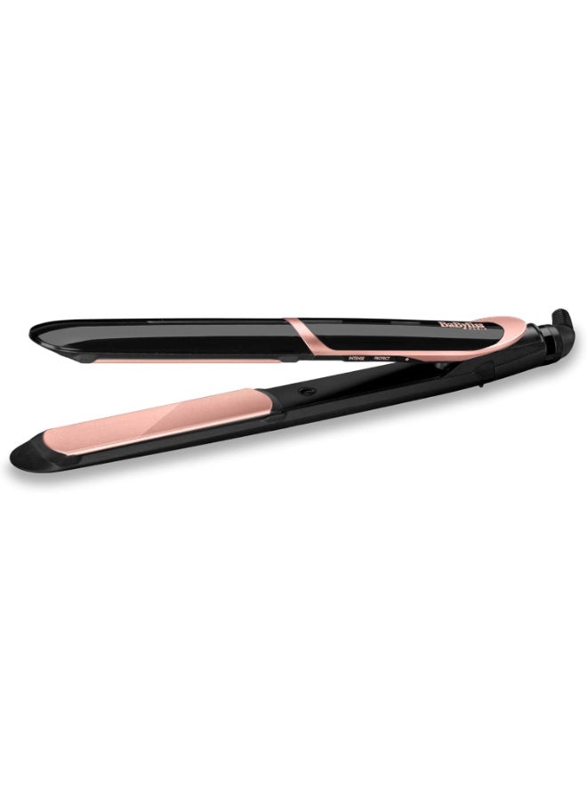 BaByliss Shimmer Hair Straightener Fast Heat-up With Tourmaline-ceramic Coated Plates 6 Digital Heat Settings 140°C - 235°C Ionic Frizz Control And Auto Shut Off Black - Image 5