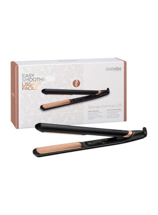 Hair Straightener | 28mm Wide Plates For Efficient Styling | Advanced Ceramic And Nano Quartz Technology Wih Fast Heat-up Time | Lightweight And Ergonomic Design | ST598SDE Black/Bronze - pnsku/N41782090A/45/_/1720096377/6ea100be-9ef4-445d-a409-d18144ae34c7