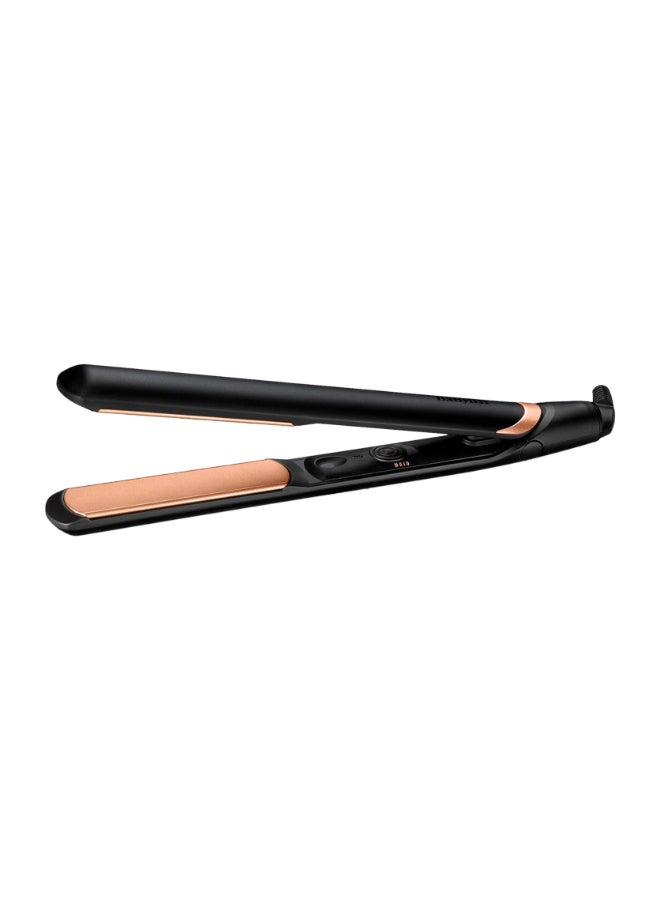 babyliss - Hair Straightener | 28mm Wide Plates For Efficient Styling | Advanced Ceramic And Nano Quartz Technology Wih Fast Heat-up Time | Lightweight And Ergonomic Design | ST598SDE Black/Bronze - Image 1
