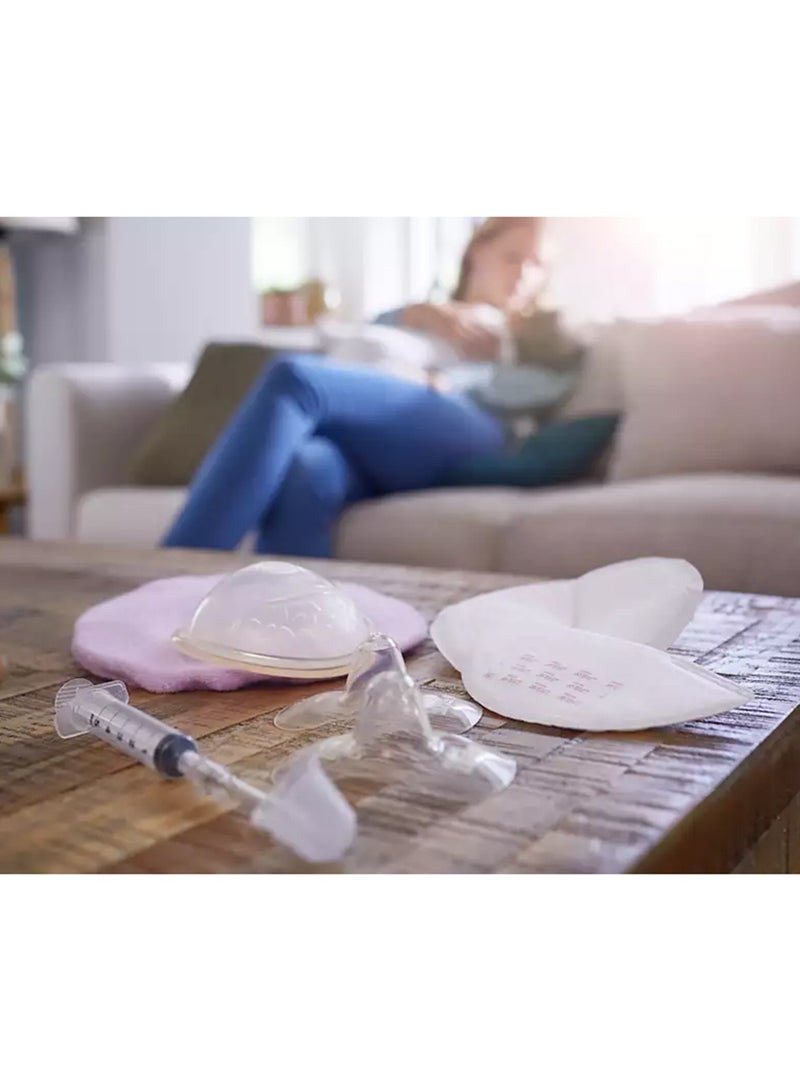 PHILIPS AVENT - 24 - Pieces Maximum Comfort Disposable Breast Pads For Women - White - Image 1
