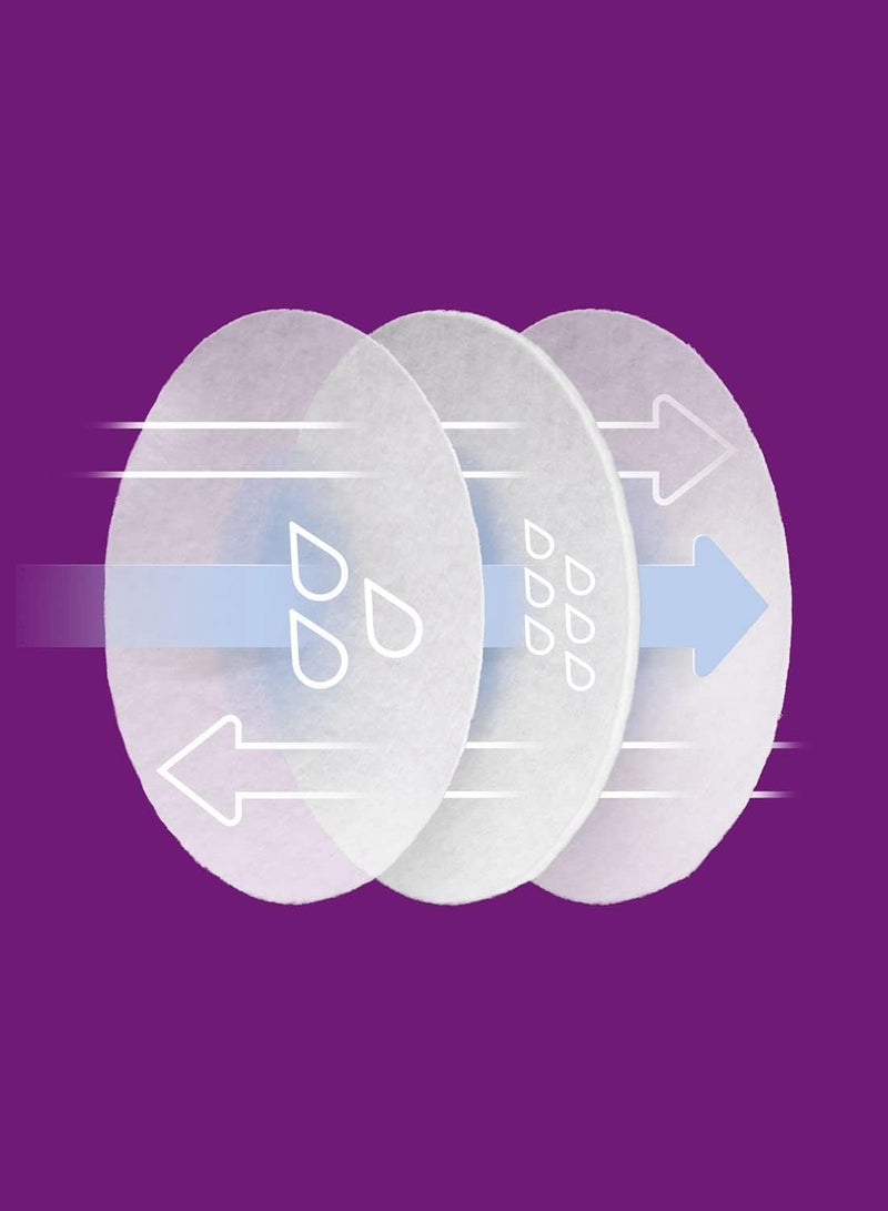 PHILIPS AVENT - 24 - Pieces Maximum Comfort Disposable Breast Pads For Women - White - Image 1