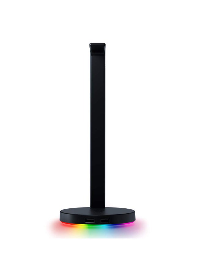 RAZER - Razer Base Station V2 Chroma, USB Hub with 7.1 Surround Sound, Non-Slip Base, Razer Chroma RGB - Black - Image 1