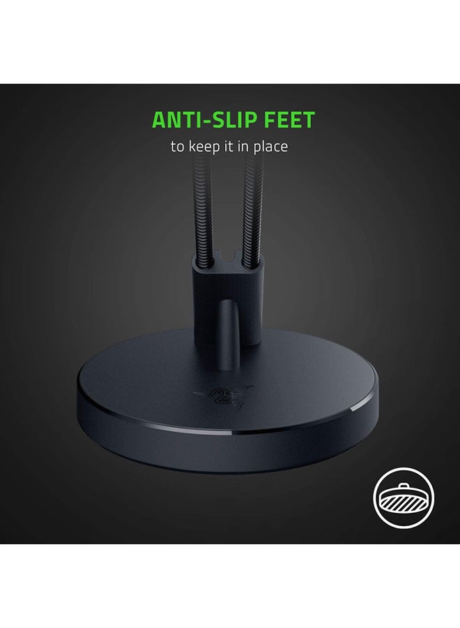 RAZER - Razer Mouse Bungee V3, Drag-Free Cord Control, Rust-Resistant Spring Arm, Weighted Base - Black - Image 1