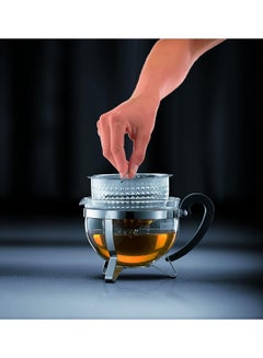 Darjeeling Tea Pot Silver/Black - pnsku/N41861444A/45/_/1732199246/c232be87-d3b5-46e7-af1f-3834361976b2