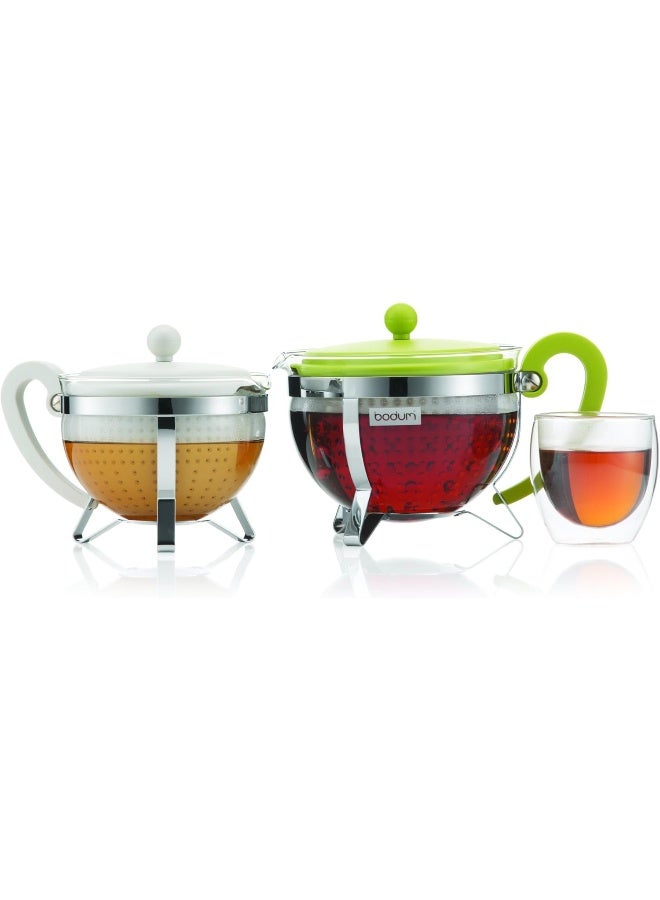 bodum Earl  Tea Pot Clear/Black - Image 4
