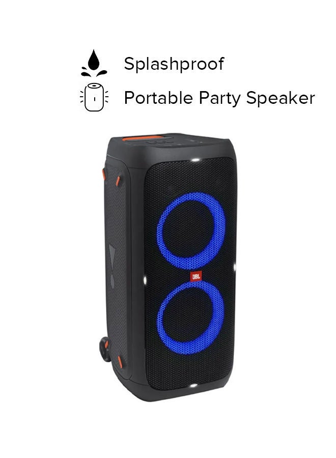 JBL Partybox310 Portable Party Speaker With Dazzling Lights Black - Image 2