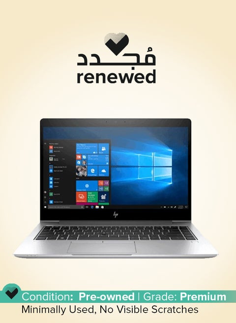 Renewed - EliteBook 840 G6 Laptop With 14.1-Inch Display, Core i5 Processor/8GB RAM/256GB SSD/Intel UHD Graphics Silver