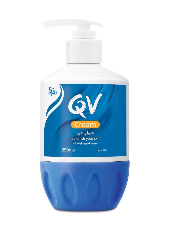 QV Cream Pump 250grams  - Image 1