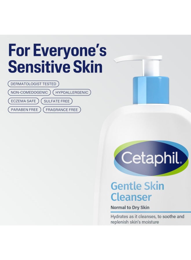 Cetaphil Gentle Skin Cleanser 20 Oz Packaging May Vary 591ml - Image 3