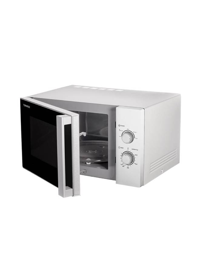 تورنيدو ميكروويف تورنيدو سولو، 5 مستويات طاقة، تحكم يدوي، مؤقت حتى 35 دقيقة – 25 L 900 W TM-25MS لون فضي - Image 5