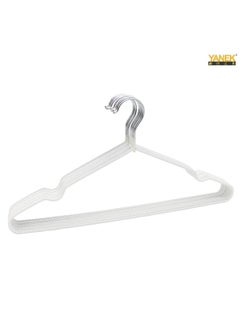 Metal Hangers For Shirt Coat Trousers Strong Anti Slip And Space Saving Rubber Coated 40 Cm White 50 Black 40cm - pnsku/N41883219A/45/_/1727247315/f8bf334b-cd8e-4fc9-b900-134bbb6b9724