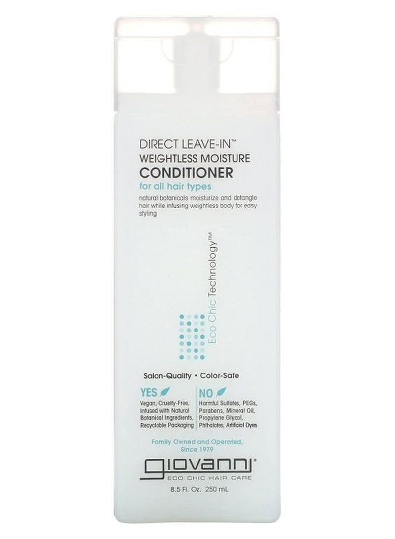 Giovanni Leave-In Weightless Moisture Conditioner 250ml