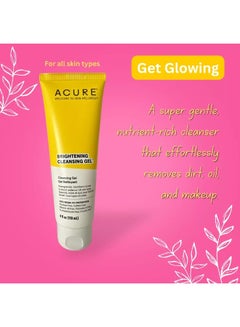 Acure Brightening Cleansing Gel 118ml  - Image 3
