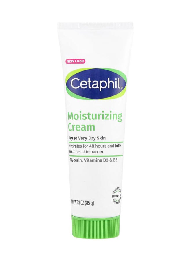 Cetaphil - Moisturizing Cream, Fragrance Free, 3 Oz Packaging May Vary 85grams - Image 1