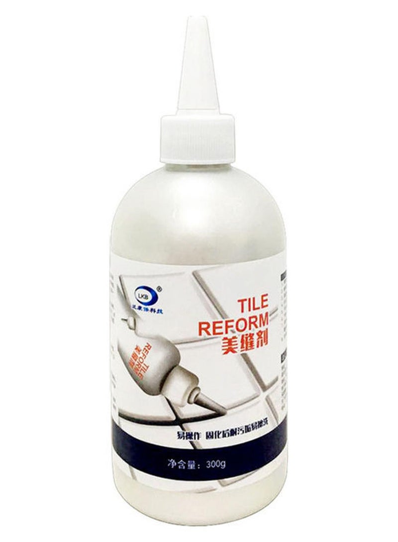 150ml Waterproof Tile Crack Beauty Grout Sealant Aide Repair Seam Filling Reform Wall Glue White - Image 1