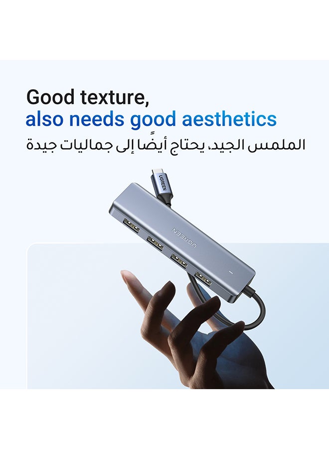 موزع USB C من 4 منافذ USB 3.1 نوع سي الى USB 3.0 متوافق مع أيفون 15 M1 ماك بوك برو/ اير 2021،اي ماك، كروم بوك ايباد اير 4، ديل XPS، ايباد برو 2021 - pnsku/N41896473A/45/_/1698748423/ffa40693-0796-4a3d-a627-51c6b0d337e7