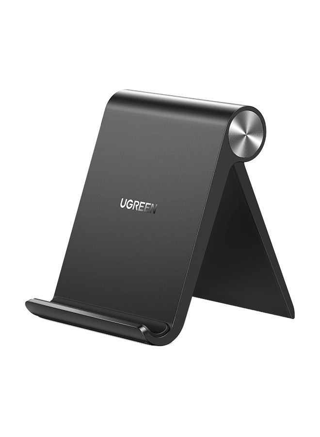 Ugreen Portable Phone Stand Desk Phone Holder, Stable Mobile Phone Stand Holder Compatible For Most Phones, iPhone 16/15 Series, Samsung Galaxy S24/S23, Xiaomi, HONOR, Tablet/iPad Black  - Image 1