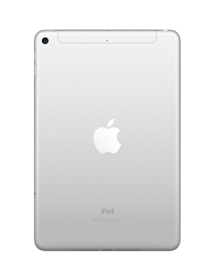 ابل  Renewed - iPad Mini 2019 (5th Generation) 7.9inch, 64GB, WI-Fi, 4G LTE Silver With FaceTime - Image 3