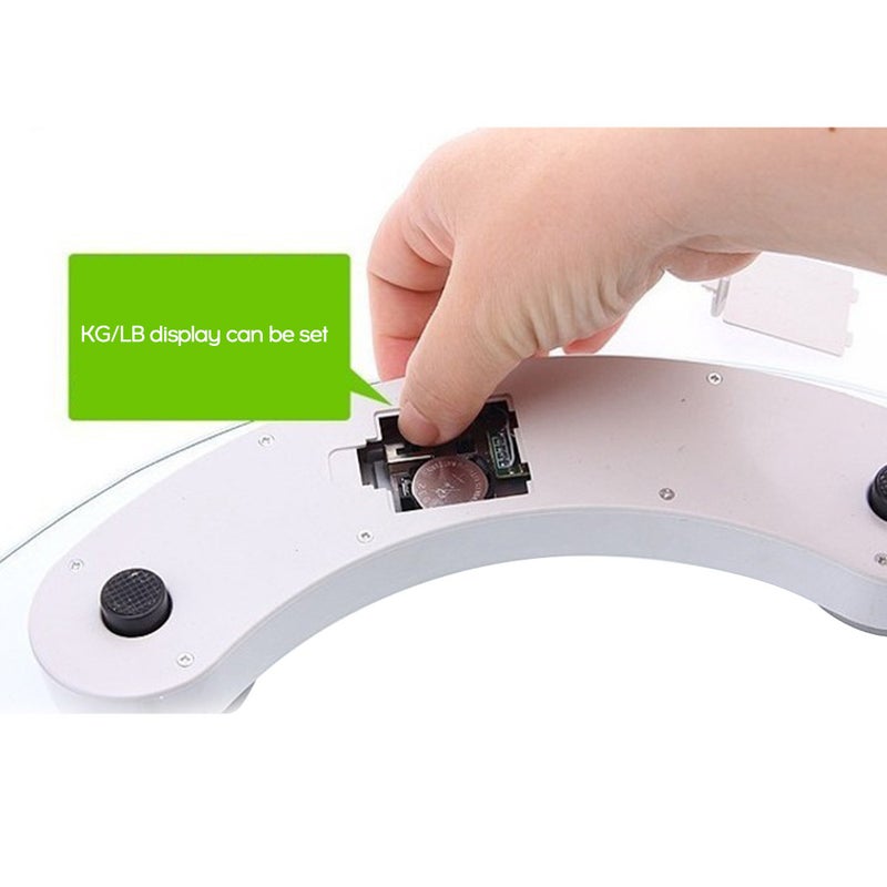 180Kg Four Digits Lcd Display Sector Electric Human Weight Scale