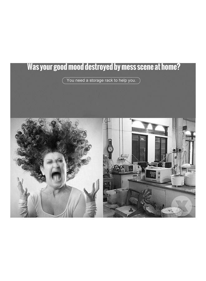 5 طبقات طبقة ثقيلة من الفولاذ الكربوني 5 رفوف وحدة تخزين منظم تخزين أسود 55x30.5x150 سم أسود 55x30.5x150سم - Image 4