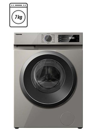 7 Kg Front Load Inverter Washing Machine, 1200 RPM, 16 Programs, ECO Cold Wash, 15' Quick Wash, LED Display TW-H80S2A(SK) Silver - pnsku/N41908229A/45/_/1740991977/dc2c6840-811f-4ba2-9f63-aeda7247e188