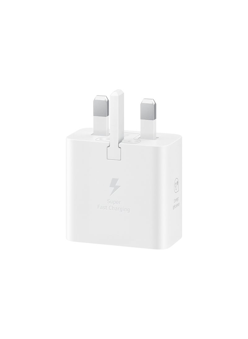 Samsung 25W Power Adapter (With 1m Cable) - White  - Image 3