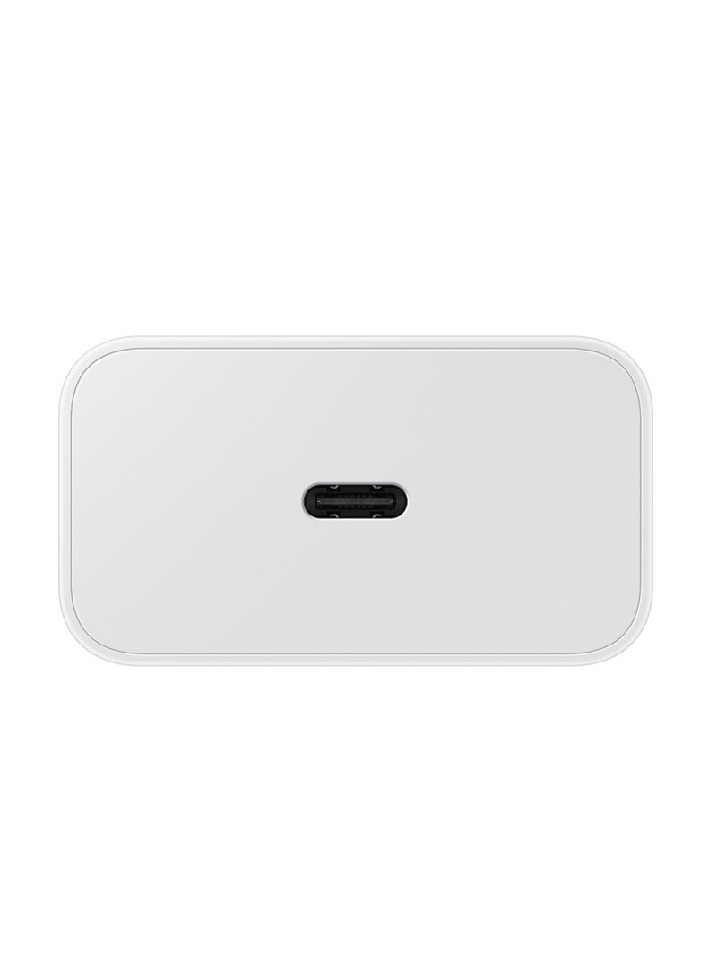 Samsung 25W Power Adapter (With 1m Cable) - White  - Image 4