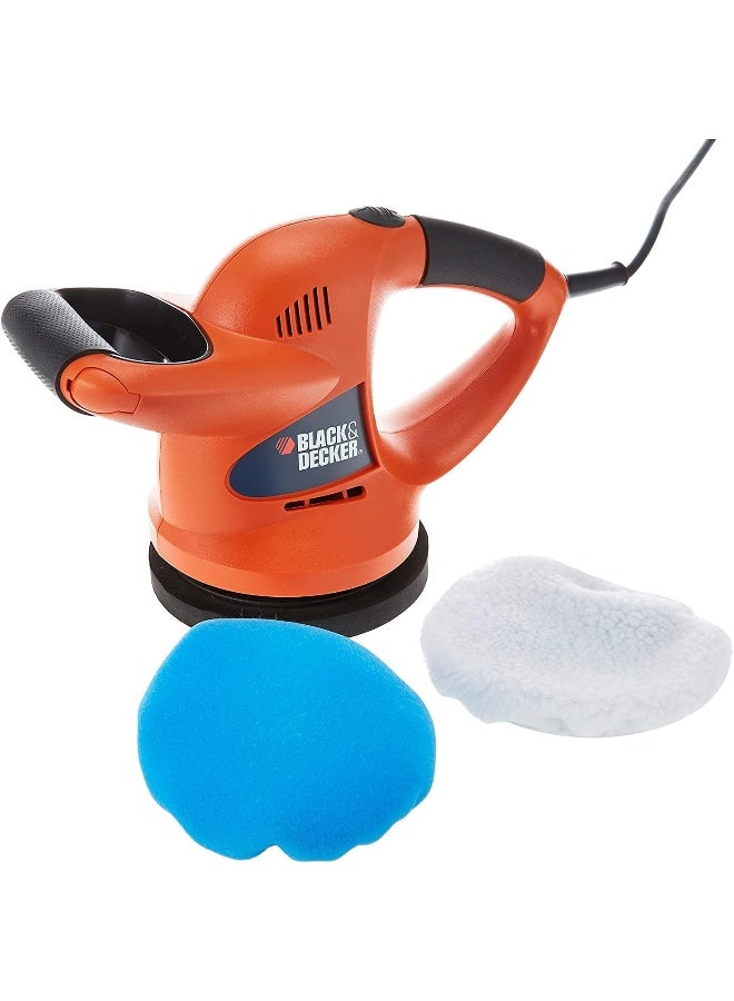 بلاك اند ديكر آلة صقل كهربائية للسيارة برتقالي/أسود/أزرق - Image 3