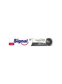 Signal Natural Toothpaste Complete 8 Charcoal WhiteBlueRed 50ml