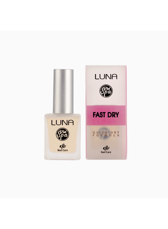 Luna Nail Spa Luna - Top Coat Fast Dry 10Ml Clear/Orange