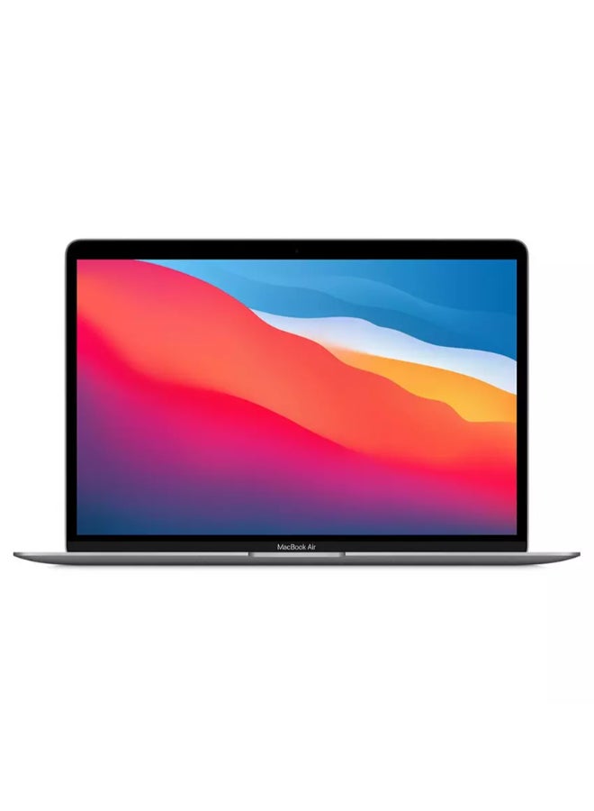 MacBook Air MGN63 With 13-Inch Retina (2560x1600) Display, M1 Chip With 8-Core Processor And 7-Core Graphics/8GB RAM DDR4/256GB SSD/English Arabic Keyboard English/Arabic Space Grey - pnsku/N41964615A/45/_/1742305818/da1f8e30-356b-48fc-91c3-091c8d0a6c22