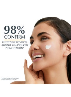 Eucerin Face Sunscreen Even Perfector Pigment Control Sun Fluid with Thiamidol, High UVA/UVB Protection, SPF50+, Reduces Spots for Uneven Skin Tone 50ml  - Image 3