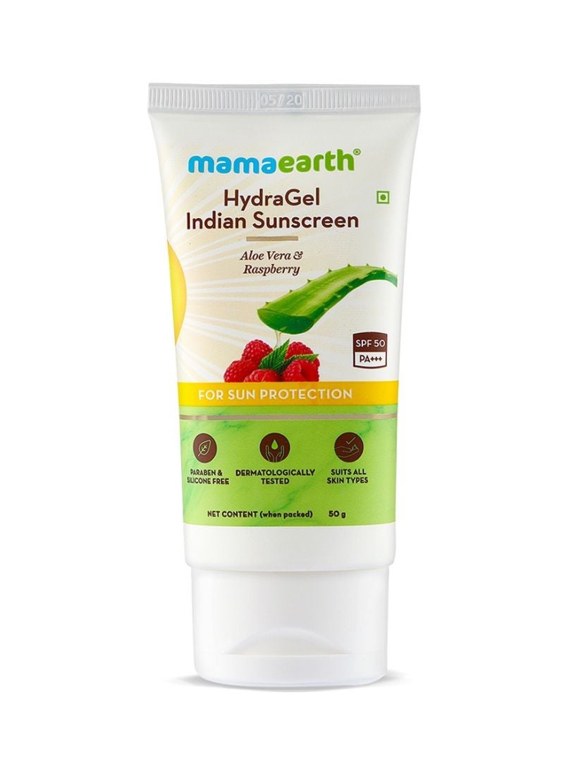 ماما إيرث واقِ شمس HydraGel Indian SPF50 50جرام - Image 1
