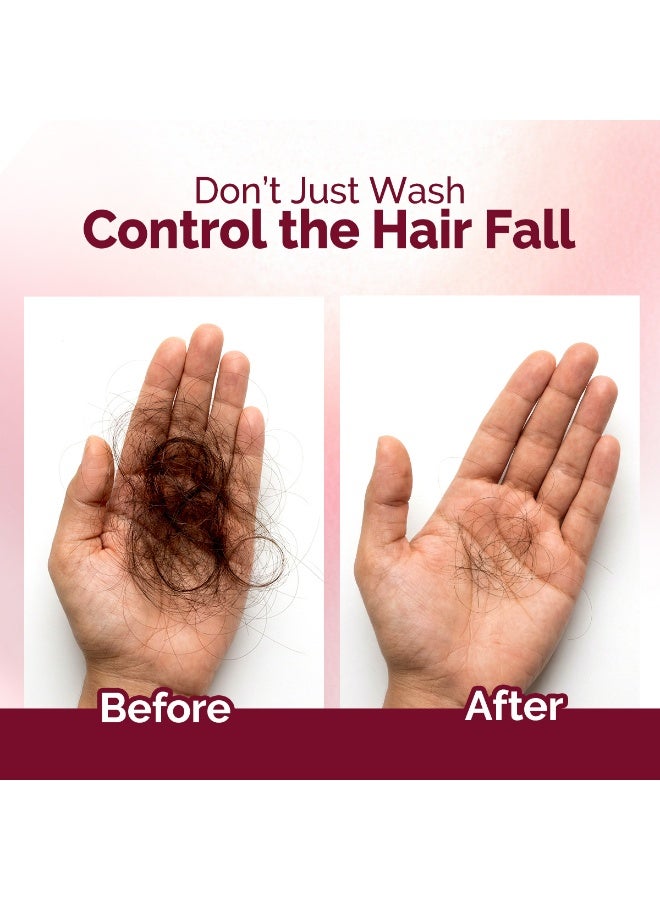 Mamaearth Onion Shampoo with Onion & Plant Keratin for Hair Fall Control & Strengthening – Cleanses, Reduces Breakage, Smoothens & Nourishes Hair | Sulphate & Paraben Free, All Hair Types, 400ml - Image 5