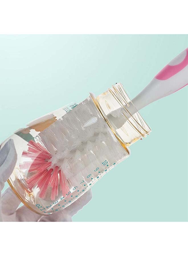 LuQu Bottle & Nipple Cleaning Brush Pink - Image 4