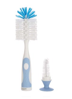 LuQu Bottle & Nipple Cleaning Brush Blue  - Image 1