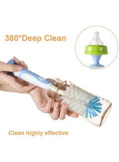 LuQu Bottle & Nipple Cleaning Brush Blue  - Image 5