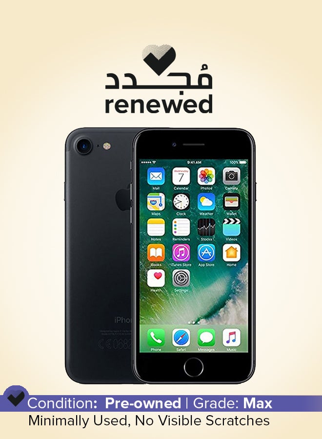 Apple Renewed - iPhone 7 32GB Black ROM 4G With Facetime - Image 1