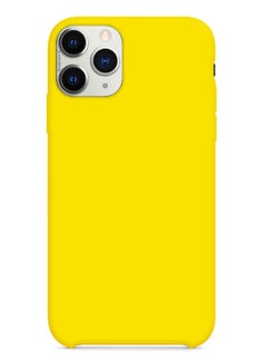 Protective Silicone Case Cover For Apple iPhone 12 Pro Max Canary Yellow