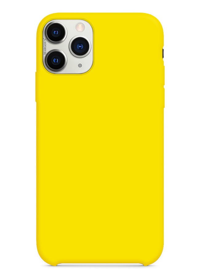 Generic - Protective Silicone Case Cover For Apple iPhone 12 Pro Max Canary Yellow - Image 1