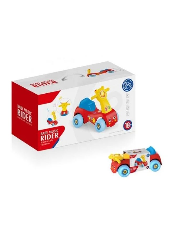 هوانجر سيارة ركوب للأطفال مزودة ببطاريات متينة وخفيفة الوزن ومحمولة 48x24x37سم - Image 4