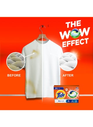 Original All In One Laundry Detergent Pods Whitens Brightens Freshens 15 Count 286.5grams - view 3