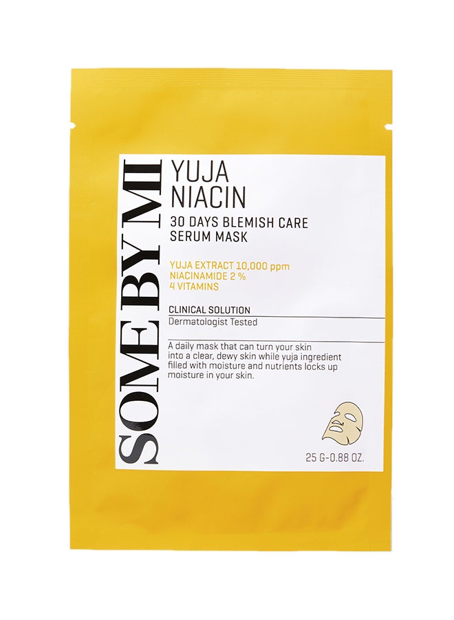 Yuja Niacin Blemish Care Serum Mask 25grams - pnsku/N42262561A/45/_/1714559410/dd935d9f-5e67-4a1b-9820-c636d8900f62