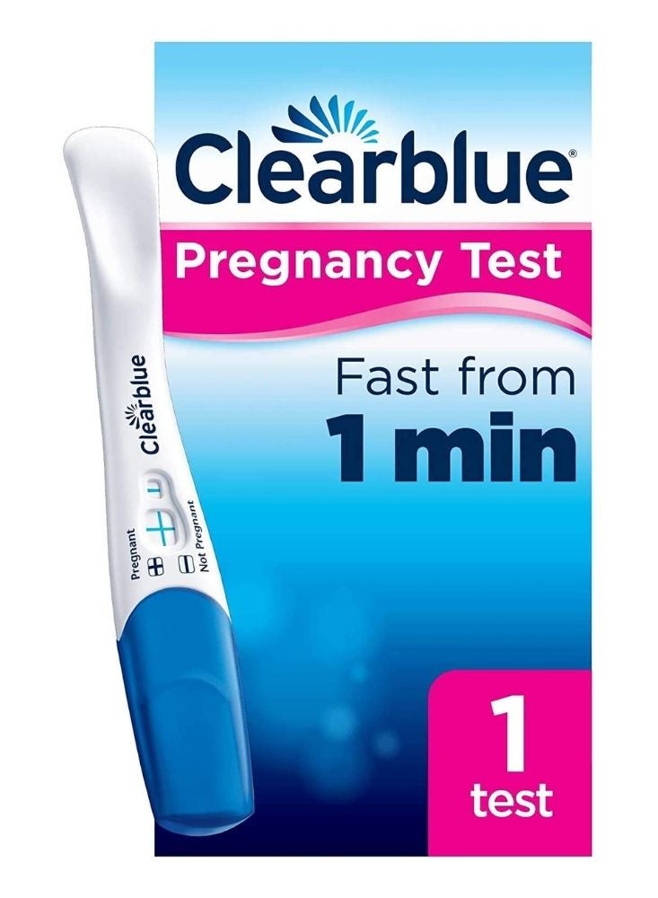 Clearblue Pregnancy Test, Rapid Detection, Result As Fast As 1 Minute, 1 Test - Image 1