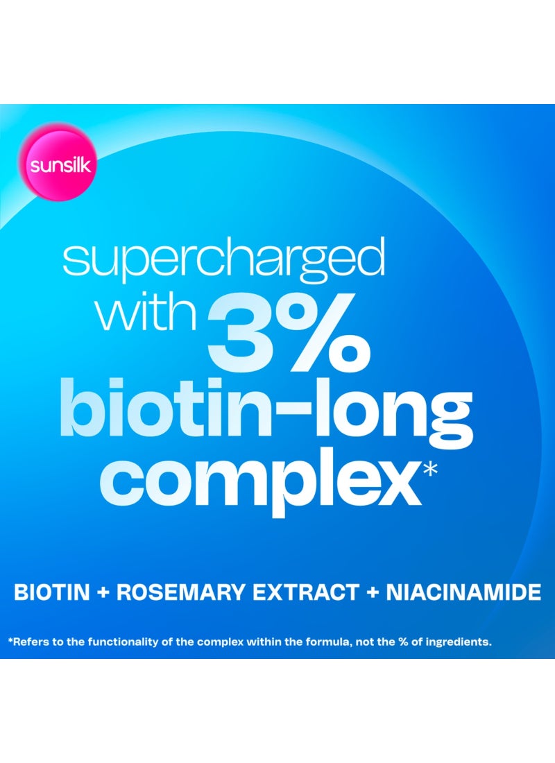 صانسيلك بلسم صانسيلك بالبيوتين وزيت الخروع للشعر الكثيف والطويل 3 350 مل 350ملليلتر - Image 5