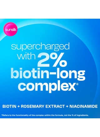 Shampoo Natural Recharge Thick & Long With Biotin Castor Oil 400 Ml blue - view 5